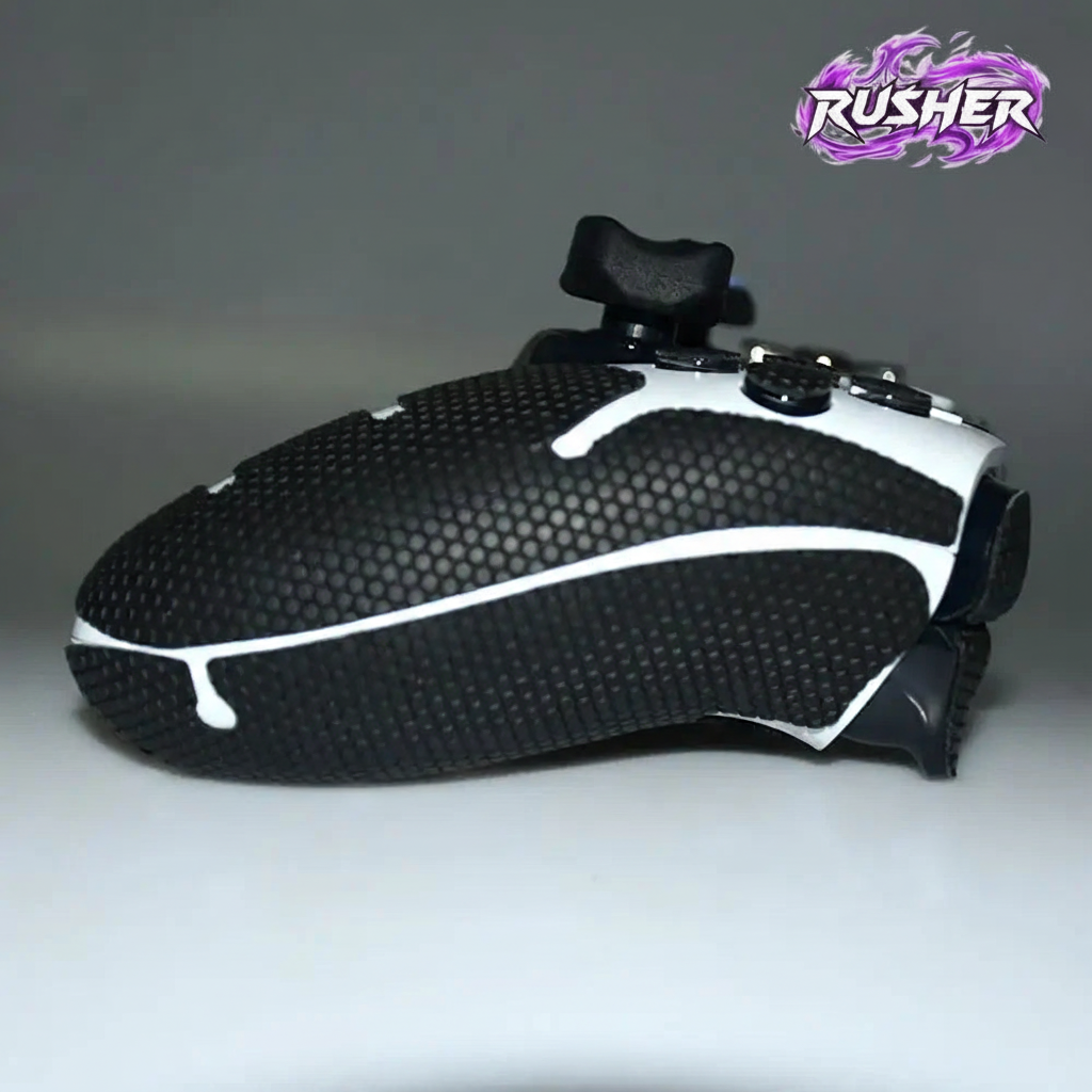 Autocollant PS5 EDGE avec logo RUSHER