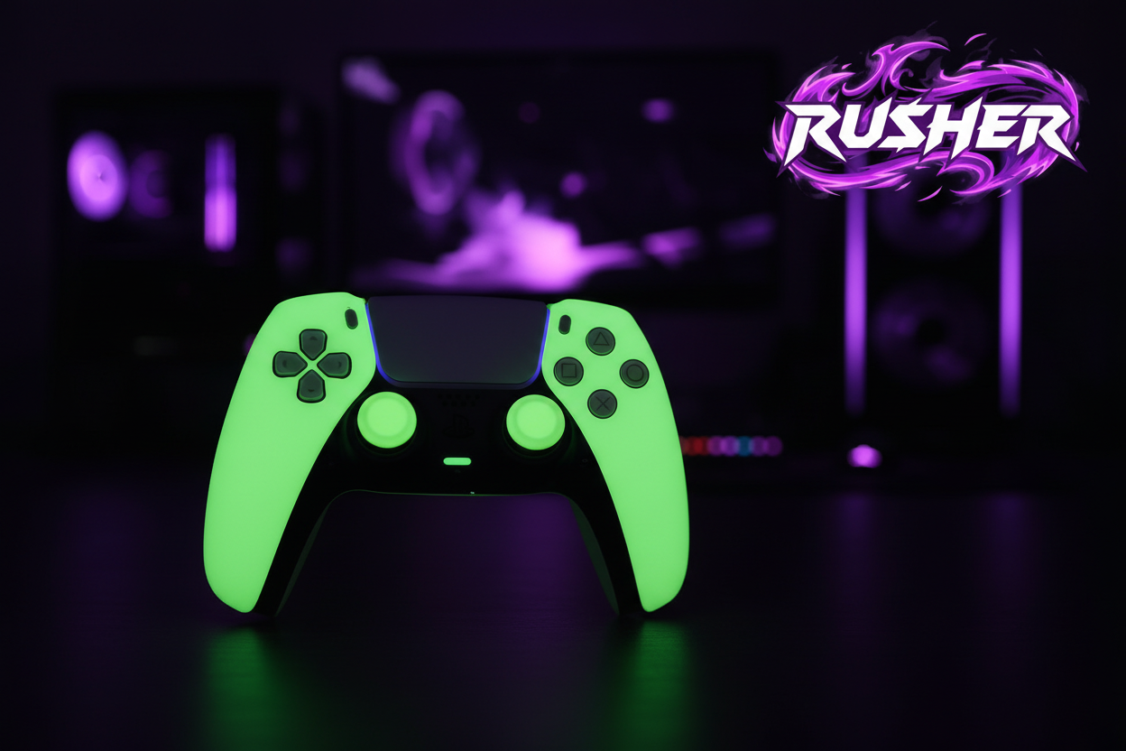 Housse lumineuse vue angle