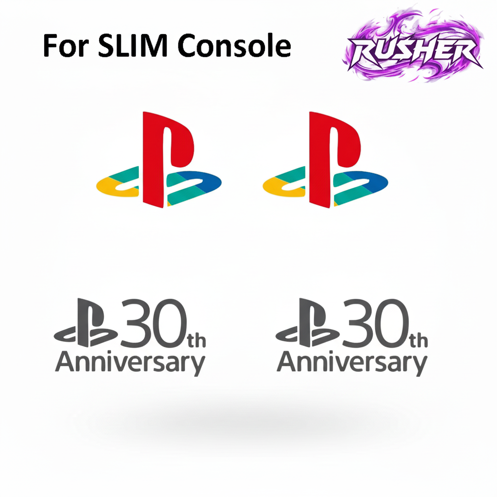 Image 6 - Autocollants PS5 avec logo RUSHER